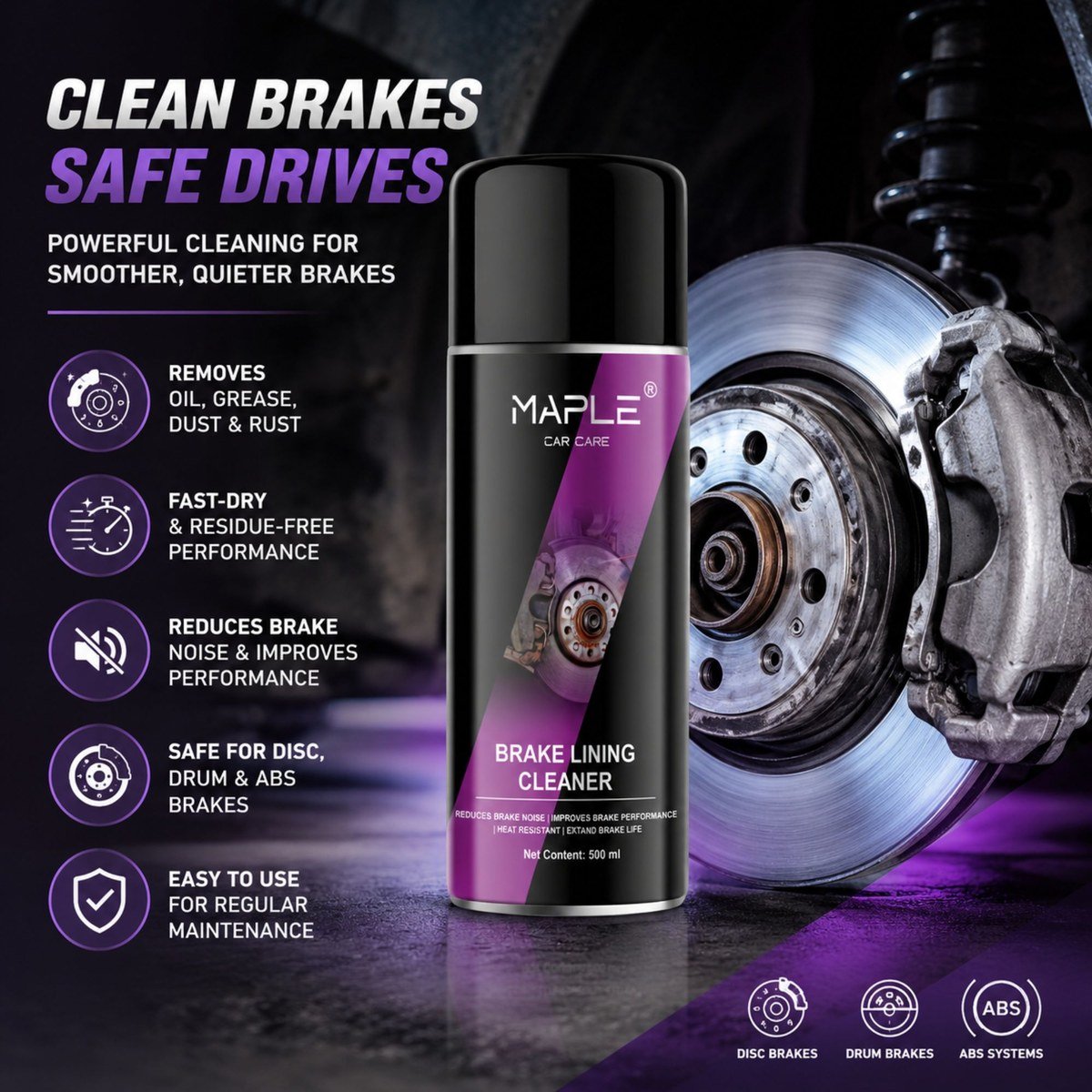 Brake Lining Cleaner 2