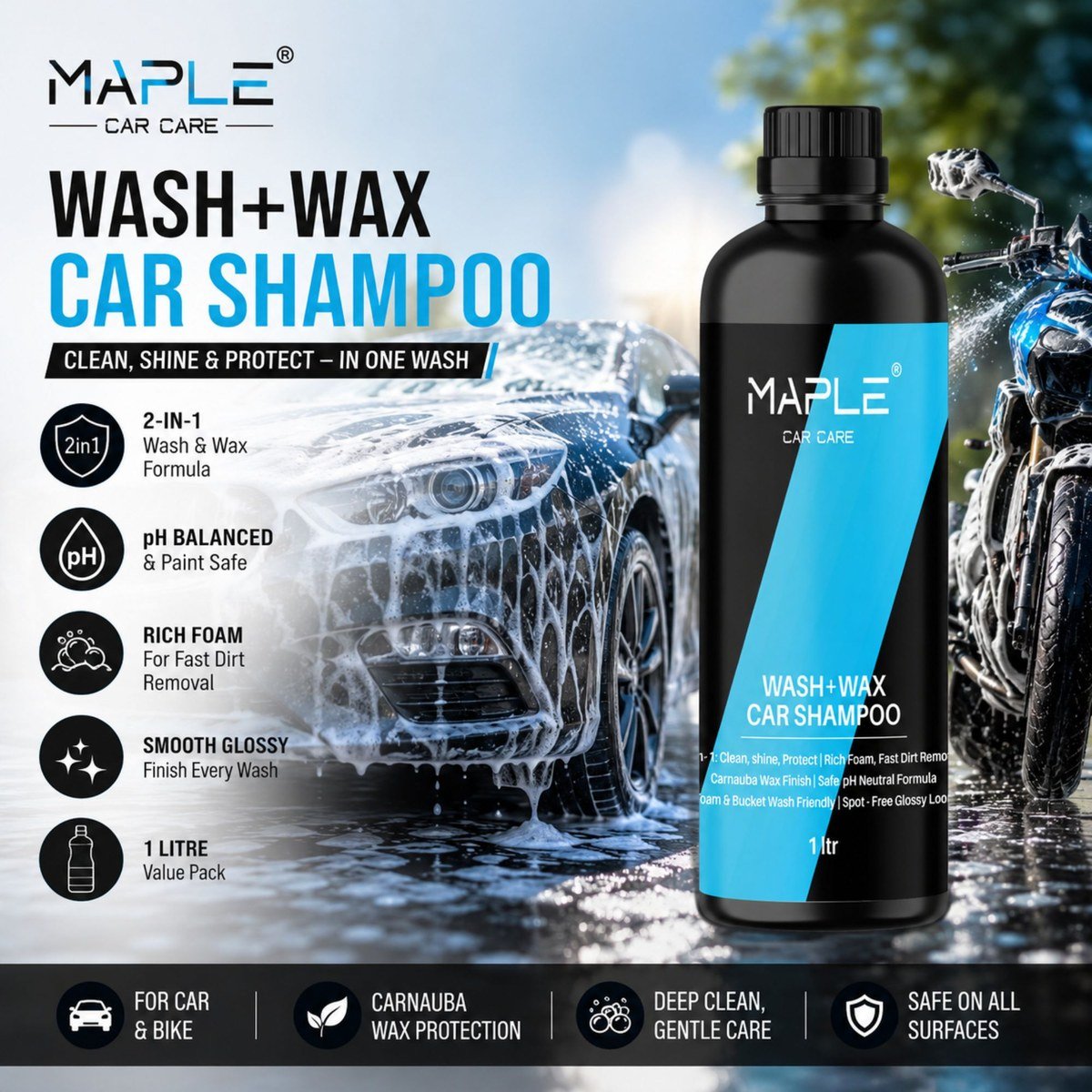 Car Wash N Wax Shampoo 3