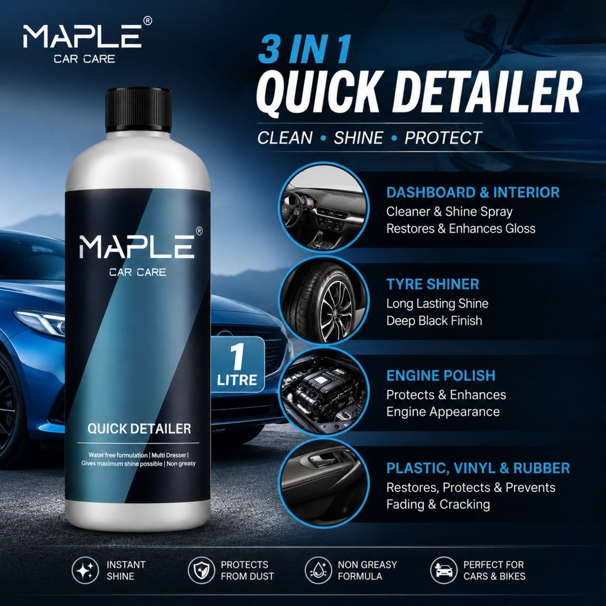 Quick Detailer (Solvent Based Dressing) 3
