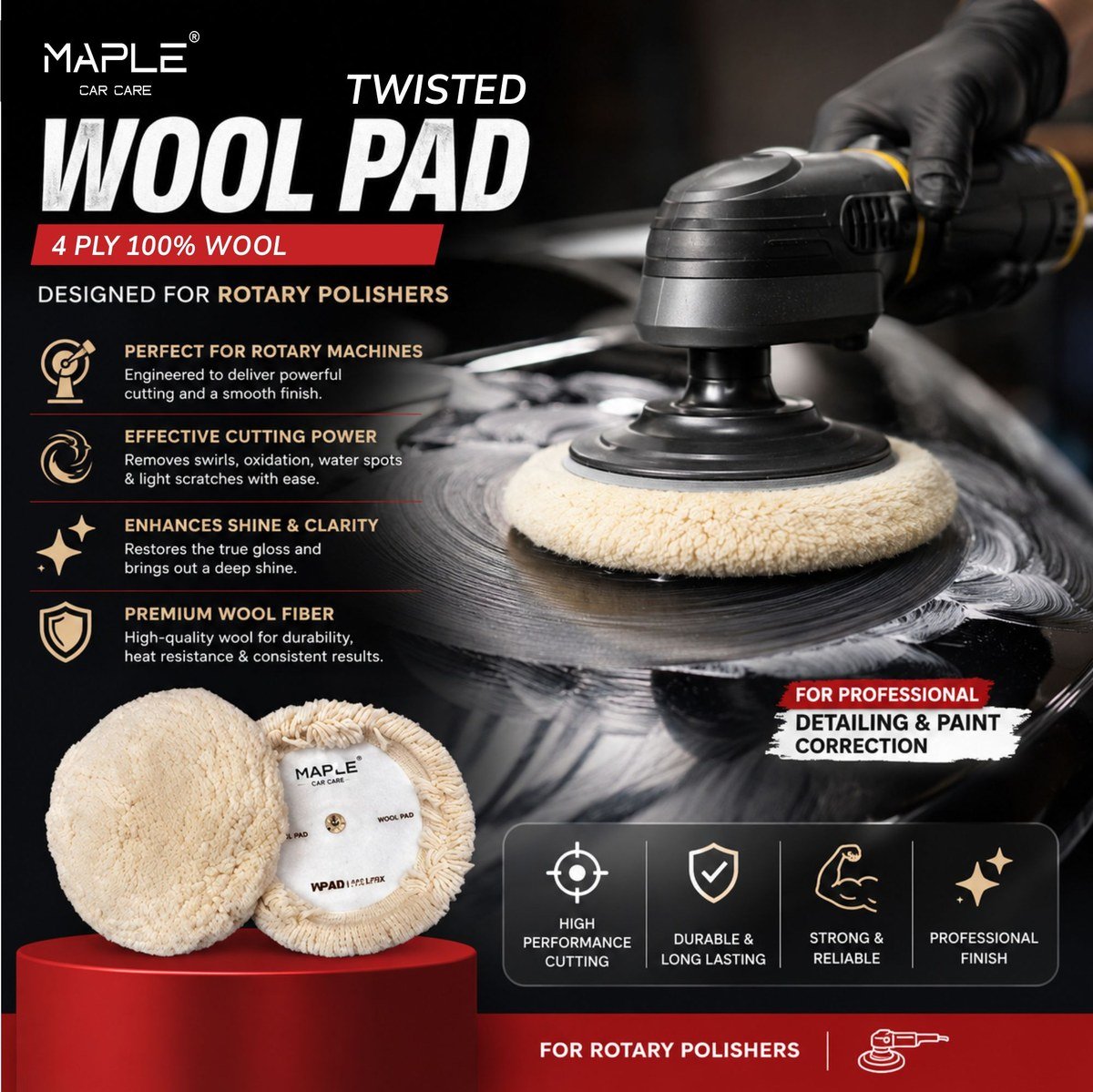 Twisted Wool Pad 2
